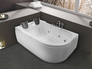 Акриловая ванна Royal Bath Norway левая 180x120см белый RB331100K-L